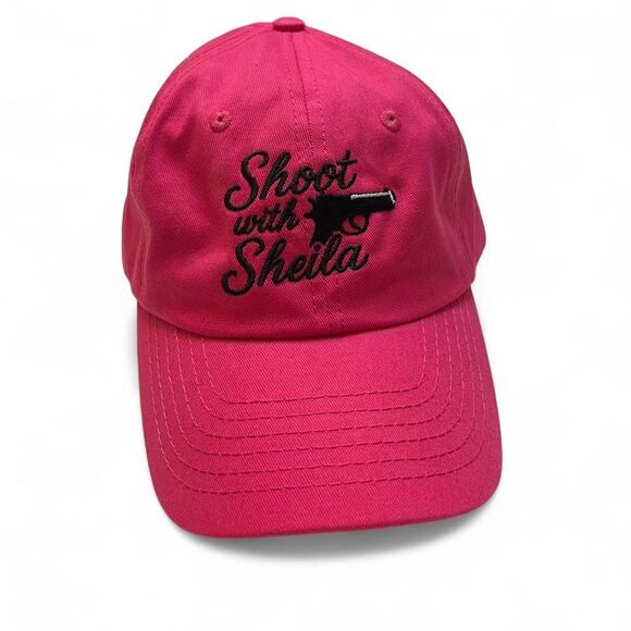 Source Unknown Accessories - NWT Dalix Hot Pink Dad Hat Custom Embroidered Shoot With Sheila 100% Cotton